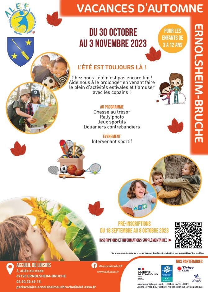 ALEF - VACANCES D'AUTOMNE
