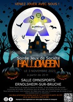 Soirée jeux de société Halloween