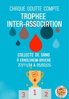 COLLECTE DE SANG - TROPHEE INTER-ASSOCIATION COLLECTE DE SANG - TROPHEE INTER-ASSOCIATION