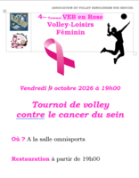 4ème tournoi VEB en Rose